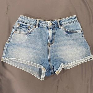 PacSun High Rise Denim Shorts